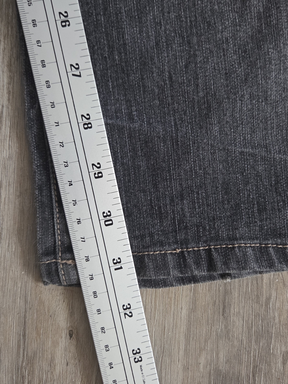 Vintage Bongo Faded Dark Wash Bootcut Jeans Y2K - Picture 7 of 9